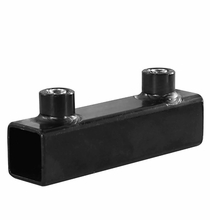 Modern Sleeve Coupler for 3/4" Square Tube | Black