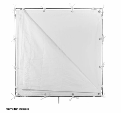 Modern 4x4 Slip-on Bleached Muslin Floppy Fabric w/Bag | NO FRAME