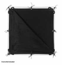 Modern 40"x40" Solid Floppy Slip-on Fabric | NO FRAME