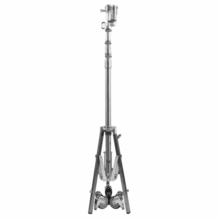 Modern Stainless Roller Stand Junior Receiver 3x Riser