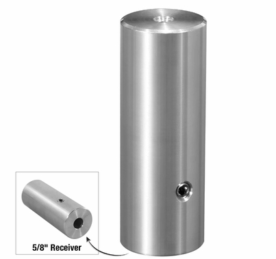 Modern Studio 1 1/4" Pipe Starter 5" w/ Baby Receiver 5/8"