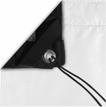 Modern Studio 10x20 Black/White Poly Bounce (AKA: Griffolyn) With Bag