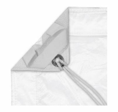 Modern Studio 10x20 Silent/Sail Half Grid Cloth With Bag