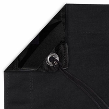 Modern Studio 10x20 Solid Black Overhead Fabric