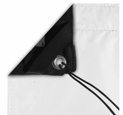 Modern Studio 12' x 20' Black/White Poly Bounce (AKA: Griffolyn) with Bag
