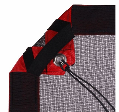 Modern Studio 12' x 20' Double Scrim (Black) with Bag