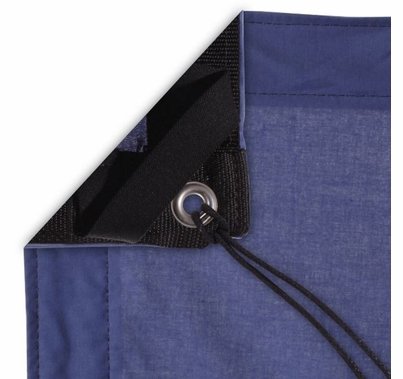 Modern Studio 12' x 20' Night Blue Muslin with Bag