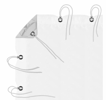 Modern Studio 12' x 20' Silent/Sail Full Grid Cloth with Bag