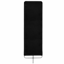 Modern Studio 12" x 36" Black Solid Flag
