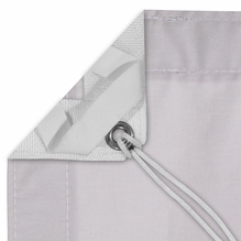 Modern Studio 12'x12' Night Gray Muslin with Bag