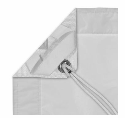 Modern Studio 12'x12' Noisy Half Grid Cloth / Sail with Bag
