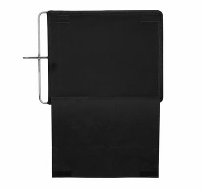 Modern Studio 18x24 Inch Floppy Flag Solid Black