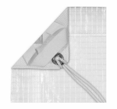 Modern Studio 20'x20' Noisy Sail 1/4 Grid Cloth with Bag