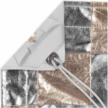 Modern Studio 20'x20' Silver/Gold (Checker Pattern) with Bag