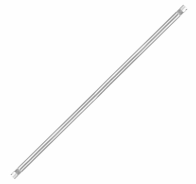 Modern Studio 24" Double Headed Baby Pin Aluminum