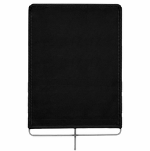 Modern Studio 24x36 inch Solid Black Flag Cutter