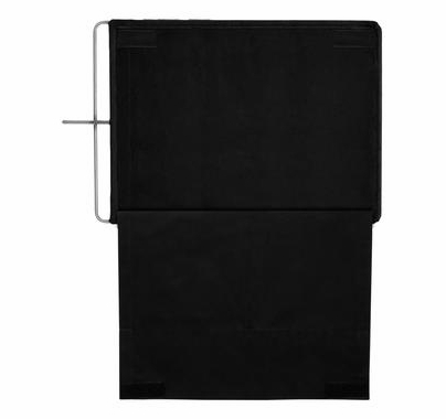 Modern Studio 24x36 inch Solid Floppy Black Flag