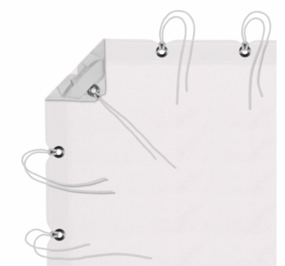 Modern Studio 4' X 4' White Blackout With Bag