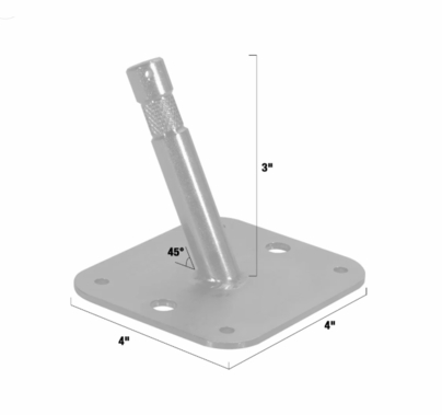 Modern Studio 45 Degree Baby Cheater Nail Plate  006-1601