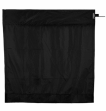 Modern Studio 4ft Wag Flag Frame w/ Black Rip Stop Fabric