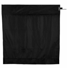 Modern Studio 4ft Wag Flag Frame w/ Black Rip Stop Fabric