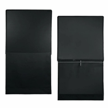 Modern Studio 4x4 Black Underwater Solid Floppy w/ Stainless Steel Frame