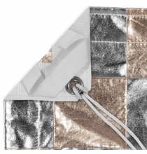 Modern Studio 4x4 Gold / Silver Checkerboard Reflector