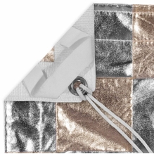 Modern Studio 4x4 Gold / Silver Checkerboard Reflector