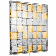 Modern Studio 4x4 Silver / Gold Reflector Slip-On Shiny Board