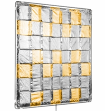 Modern Studio 4x4 Silver / Gold Reflector Slip-On Shiny Board