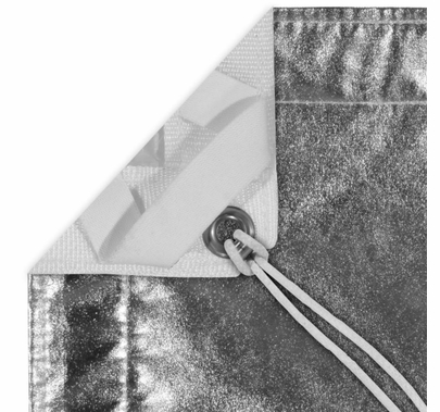 Modern Studio 4x4 Silver Lame Reflector