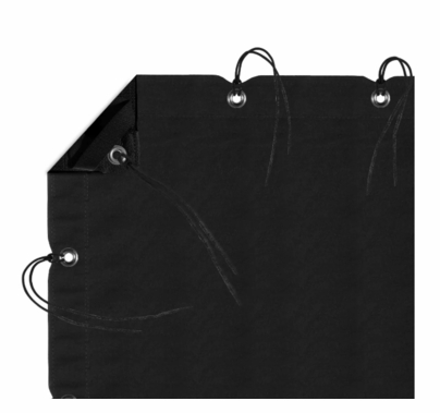 Modern Studio 4x4 Solid Black w/ Bag