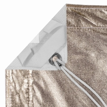 Modern Studio 6' X 6' Gold/White Lame With Bag