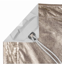 Modern Studio 6' X 6' Gold/White Lame With Bag