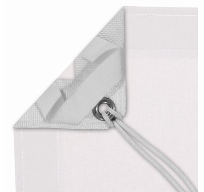 Modern Studio 6' X 6' White Blackout With Bag