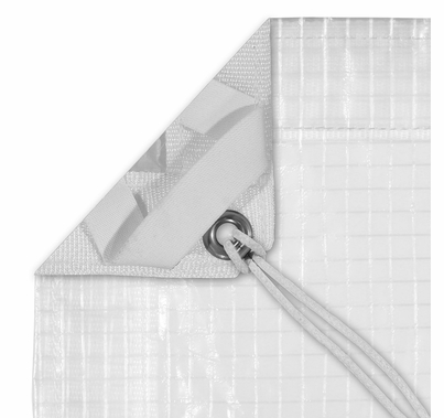 Modern Studio 8'x8' Noisy Sail 1/4 Grid Cloth with Bag