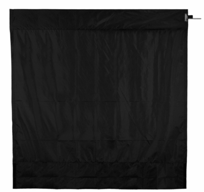 Modern Studio 8ft Wag Flag Frame w/ Black Rip Stop Fabric