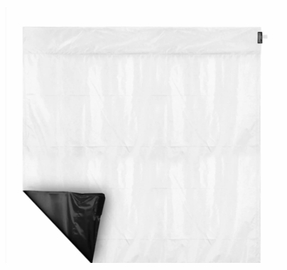 Modern Studio 8ft Wag Flag UltraBounce&reg; White / Black Fabric|NO Frame