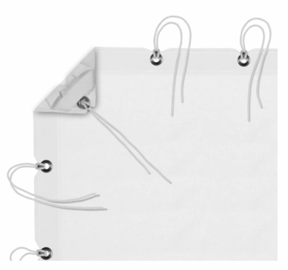 Modern Studio 8x8 White China Silk w/ Bag