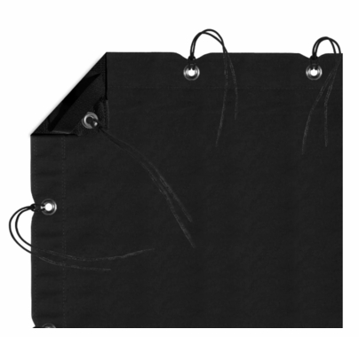 Modern Studio 8x8 Solid Black w/Bag