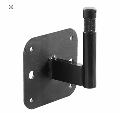 Modern Studio 90 Degree Nail on Plate with Baby Pin (Short)