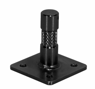 Modern Studio Baby Nail On Plate 2" | Black