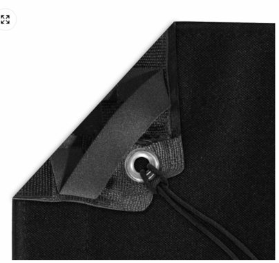 Modern Studio Black Underwater 20x30 Fabric | Waterproof