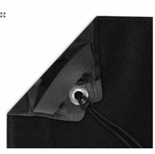 Modern Studio Black Underwater 20x30 Fabric | Waterproof