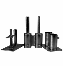 Modern Studio Double Pipe Wall Spreader Bracket Kit for 1 1/2"