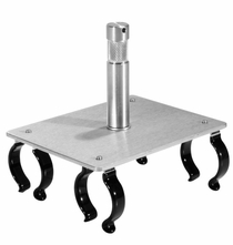 Modern Studio Dual T12 Fluorescent / Quasar Tube Holder w/ Rubber Clips