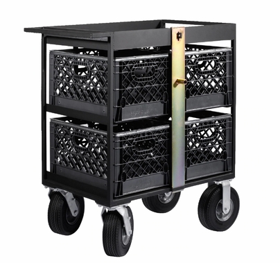 Modern Studio Equipment Milk Crate Grip Cart