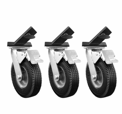 Modern Studio EZ Roller Mambo Combo Wheel Set of 3 for 1 1/4" Leg