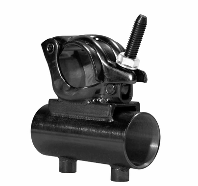 Modern Studio Grid Clamp w/ Female Crossover for 1 1/2" Pipe