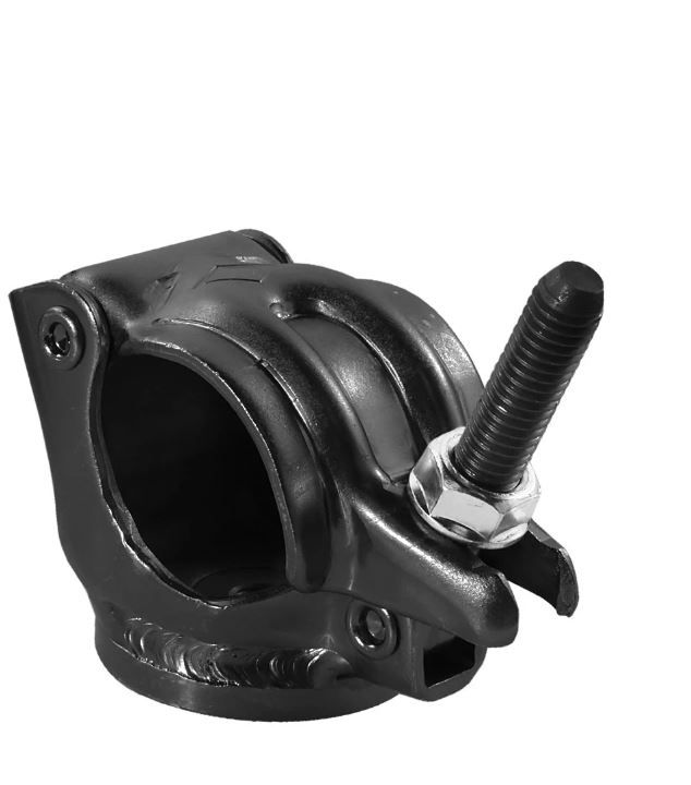 Modern Grid Clamp with 3/8" Female Thread Black Zinc